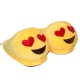 Chaussons Pantoufles Emoji Amoureux