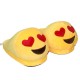 Chaussons Pantoufles Emoji Amoureux