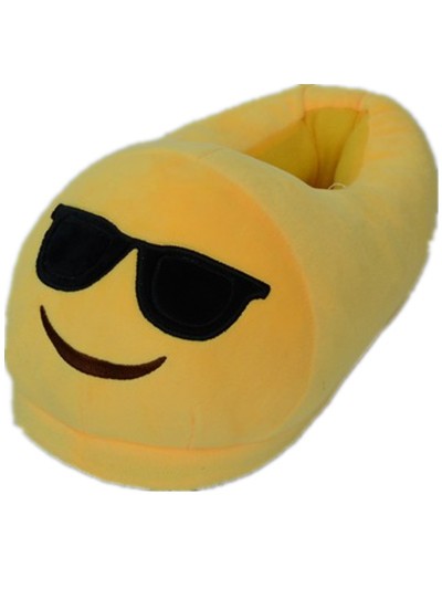 Acheter Chausson  Pantoufle Emoji Lunette