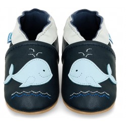 Chaussons Pantoufles bébé baleine