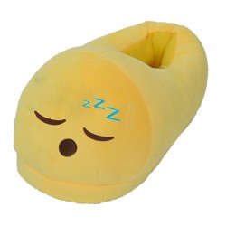 Chaussons Pantoufles Emoji Dormeur