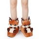 Chaussons Pantoufles Renard mignon