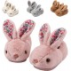 Chaussons Pantoufles Lapin peluche