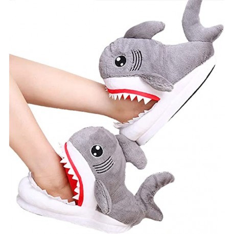 Chaussons Pantoufles Requins qui mangent vos pieds