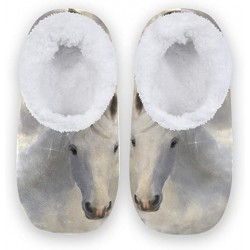 Chaussons Pantoufles Cheval blanc