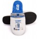 Chaussons Pantoufles Jedi ou R2D2