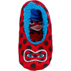 Chaussons Pantoufles Miraculous Lady Bug coccinelle