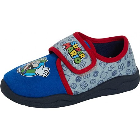 Chaussons Pantoufles Super Mario Nintendo