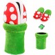 Chaussons Pantoufles Plante Piranha Super Mario