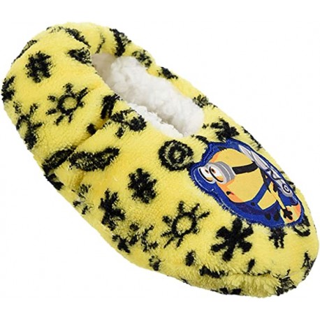 Chaussons Pantoufles Minions jaune