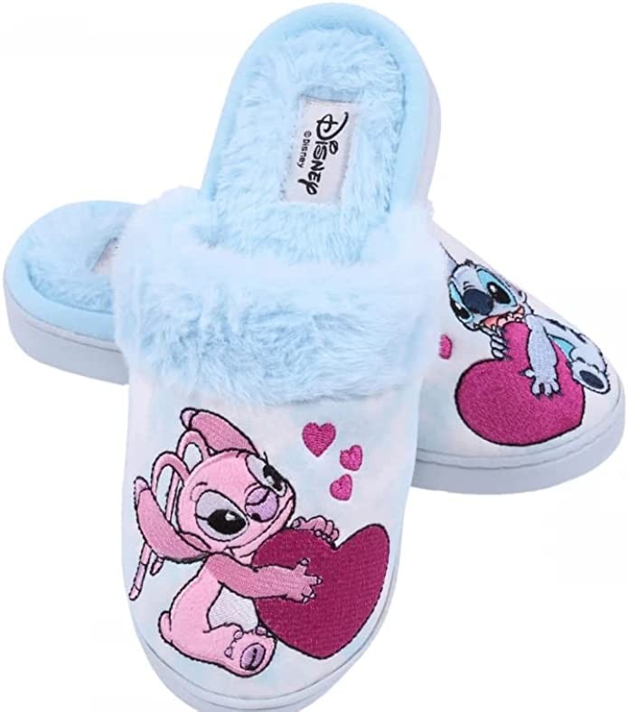 Pantoufles / Chaussons Disney Stitch et Angel, Taille : 38/39 - Disney