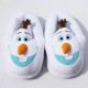 Chaussons Pantoufles Olaf Reine des Neiges