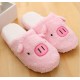 Chaussons Pantoufles Cochon Rose