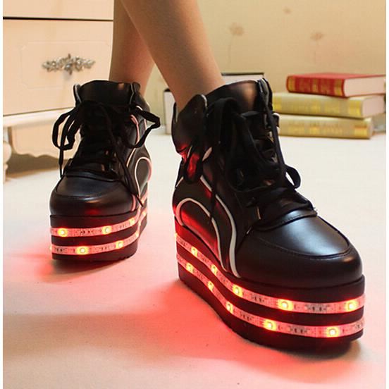 chausssures lumineuses compensées